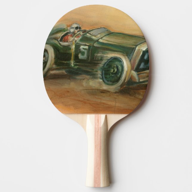 Raquete De Ping Pong Grande Prêmio da França Racecar por Ethan Harper (Frente)