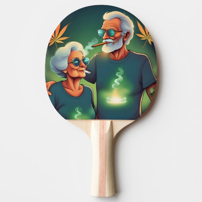 Raquete De Ping Pong Granny Hanf KI (Frente)