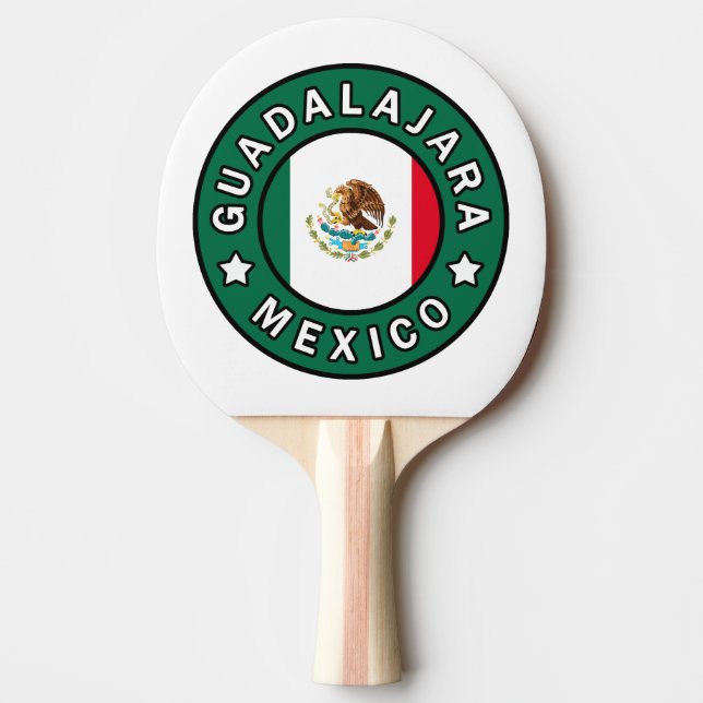 Raquete De Ping Pong Guadalajara México (Frente)