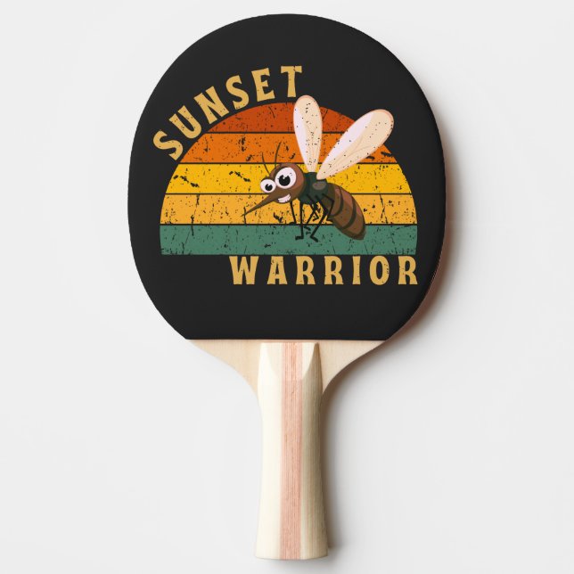 Raquete De Ping Pong Guerreiro Sunset (Frente)