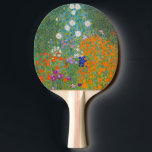 Raquete De Ping Pong Gustav Klimt - Jardim Flor<br><div class="desc">Jardim Flor - Gustav Klimt em 1905-1907</div>