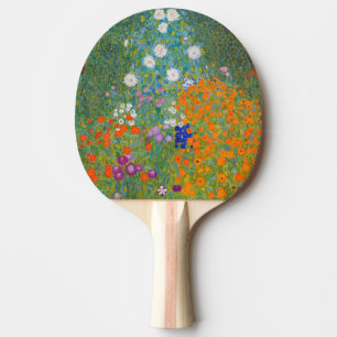 Raquete De Ping Pong Gustav Klimt - Jardim Flor