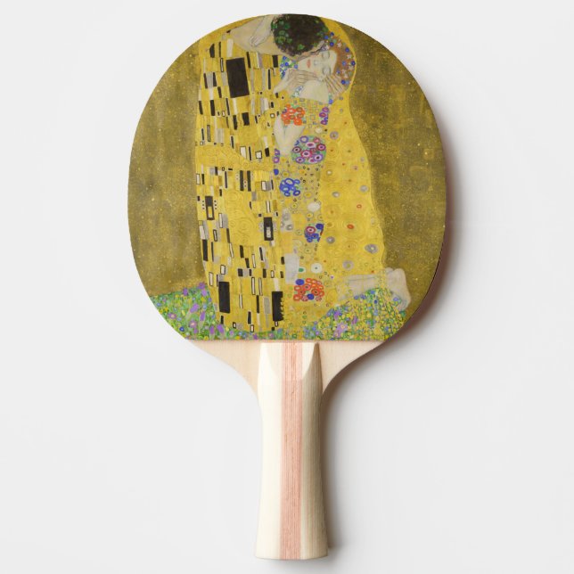 Raquete De Ping Pong Gustav Klimt - The Biss (Frente)