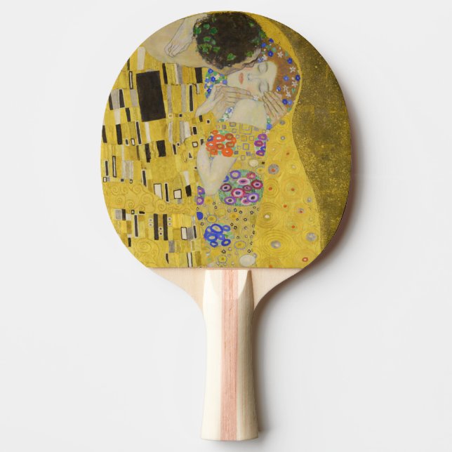 Raquete De Ping Pong Gustav Klimt - The Biss (Frente)