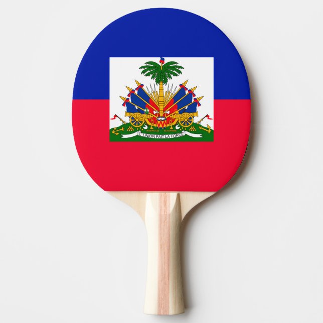 Raquete De Ping Pong Haiti (Frente)