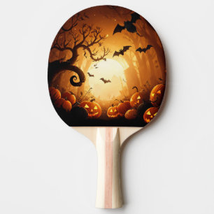 Raquete De Ping Pong Halloween/Bat/Pumpkin/Fall