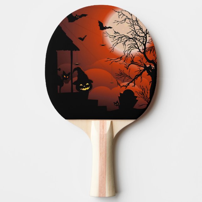 Raquete De Ping Pong Halloween Malody Moonlight Nightare (Frente)