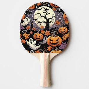Raquete De Ping Pong Halloween/outono/outono