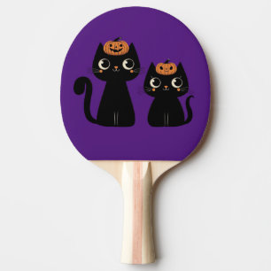 Raquete De Ping Pong Halloween/outono/Outono/Abóbora/gato