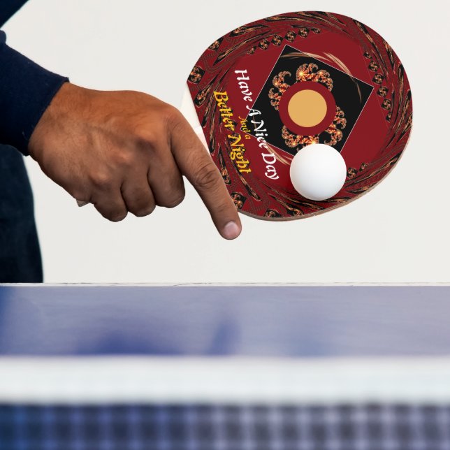 Raquete De Ping Pong "Have a Nice Day" Energy Table Tennis Gear: Vibran (Insitu)