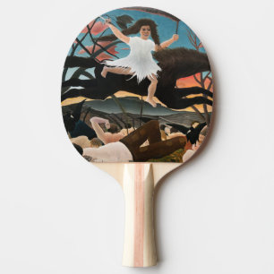 Raquete De Ping Pong Henri Rousseau - A Guerra