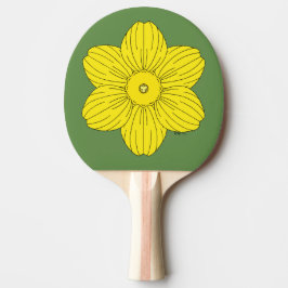 Raquete De Ping Pong Heraldic Daffodil