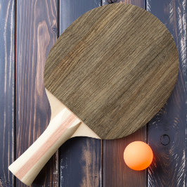 Raquete De Ping Pong Hickory Wood