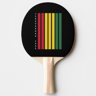 Raquete De Ping Pong História Negra Afro-Americana 1865