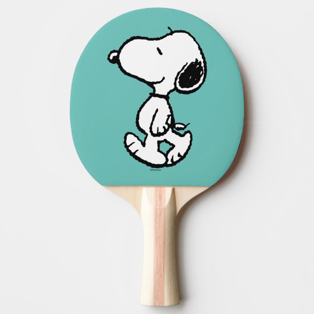Raquete De Ping Pong Histórias em quadrinhos Clássicas do Snoopy (Frente)