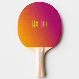 Raquete De Ping Pong HoLei Raspberry & Orange