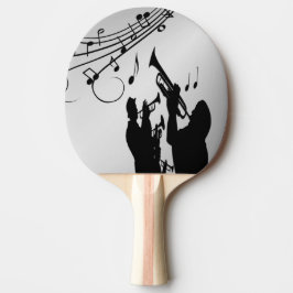 Raquete De Ping Pong Horn Section Music Design