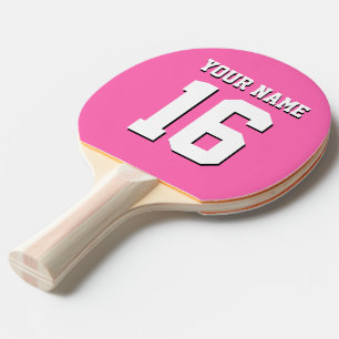 Raquete De Ping Pong Hot Pink Sporty Team Jersey