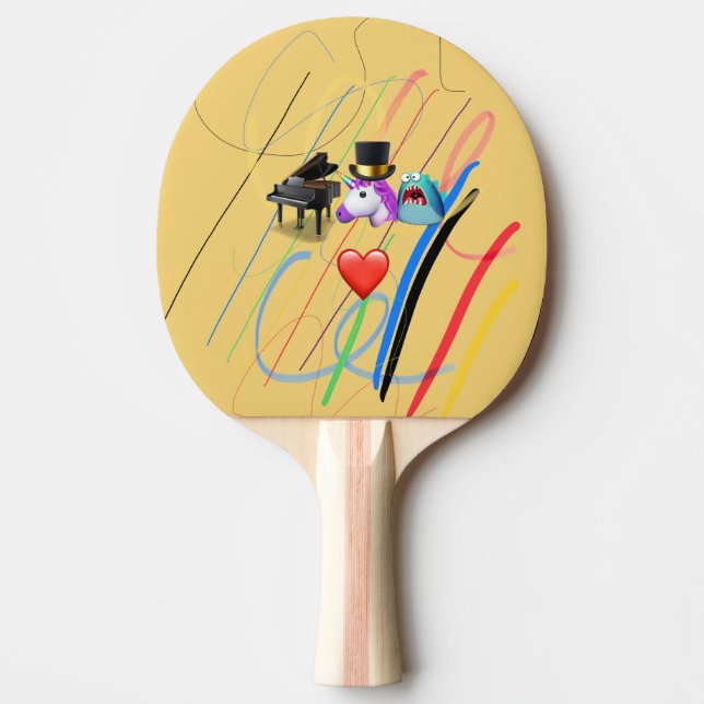 Raquete De Ping Pong ic amount εnestesντsυsα300030000000000000000000000 (Frente)