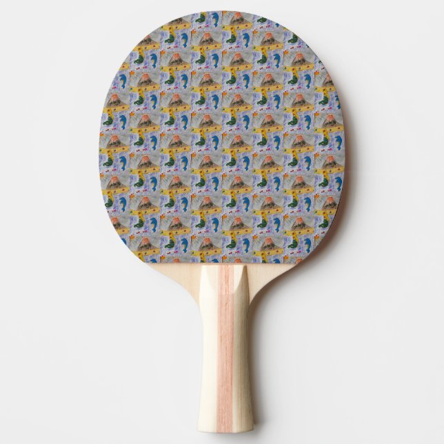 Raquete De Ping Pong Ilha Mermaid (Frente)