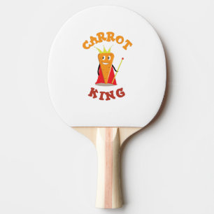 Raquete De Ping Pong Ilustração da coroa real vegetal do rei-papagaio