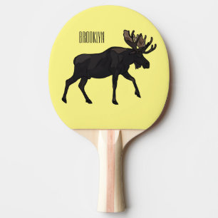 Raquete De Ping Pong Imagem de desenho animado