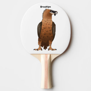 Raquete De Ping Pong Imagem de desenho animado de Abutre