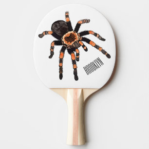 Raquete De Ping Pong Imagem do desenho de Tarantula