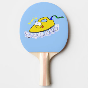 Raquete De Ping Pong Imagem engraçada da lavanderia de ferro