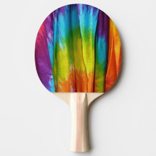 Raquete De Ping Pong Impressão do tecido da Laço-Tintura