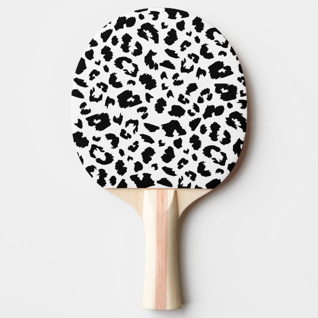 Raquete De Ping Pong Impressão-leopardo personalizável (Frente)