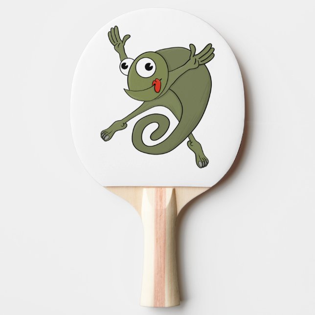 Raquete De Ping Pong Incrível Chameleon (Frente)