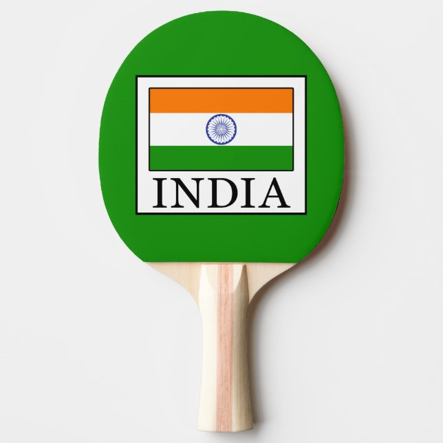 Raquete De Ping Pong Índia (Frente)