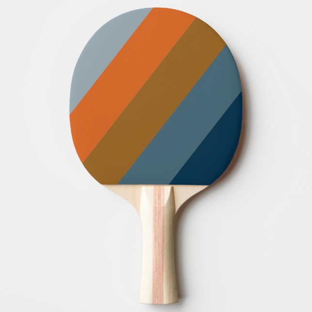 Raquete De Ping Pong Indigo Horizon Bold Stripes (Frente)
