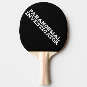 Raquete De Ping Pong Investigador Paranormal Caça ao Fantasma