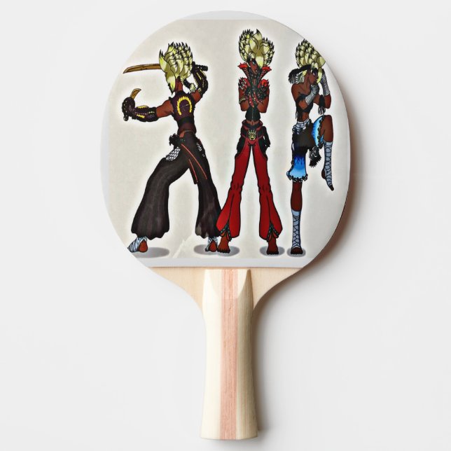 Raquete De Ping Pong Invólucro de pingue-pongue do Studio16 (Frente)