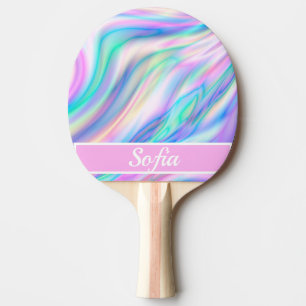 Raquete De Ping Pong Iridescente