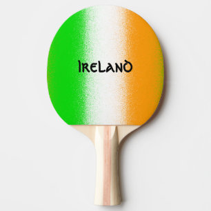 Raquete De Ping Pong Irlanda verde - Branco - Bandeiras Irlandesas Lara