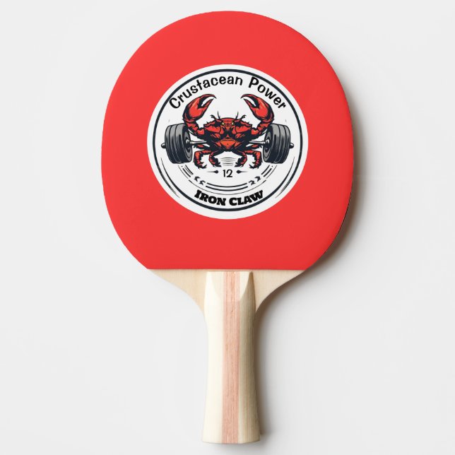 Raquete De Ping Pong Iron Claw (Frente)