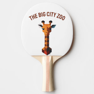 Raquete De Ping Pong Isométrico Giraffe