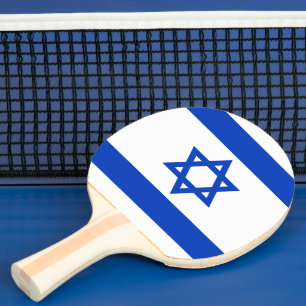 Raquete De Ping Pong Israel banque o patriótico moderno