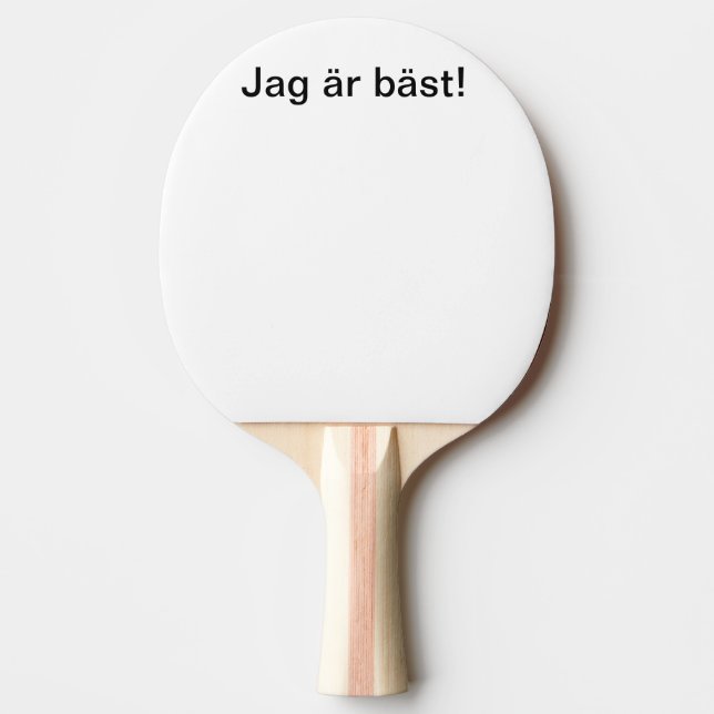 Raquete De Ping Pong Jag är bäst!  (Frente)