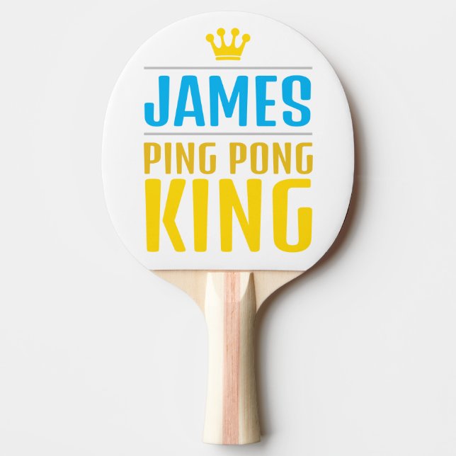 Raquete De Ping Pong James (Frente)