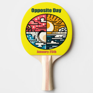 Raquete De Ping Pong Jan 25 - Dia Oposto