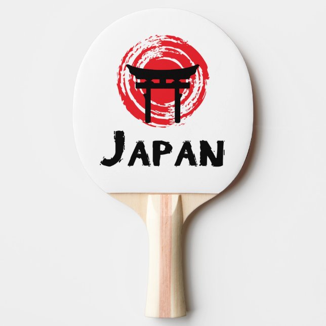 Raquete De Ping Pong Japão (Frente)