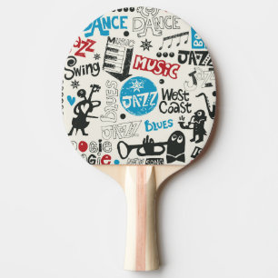 Raquete De Ping Pong Jazz Doodle: Mistura Eclética de Música