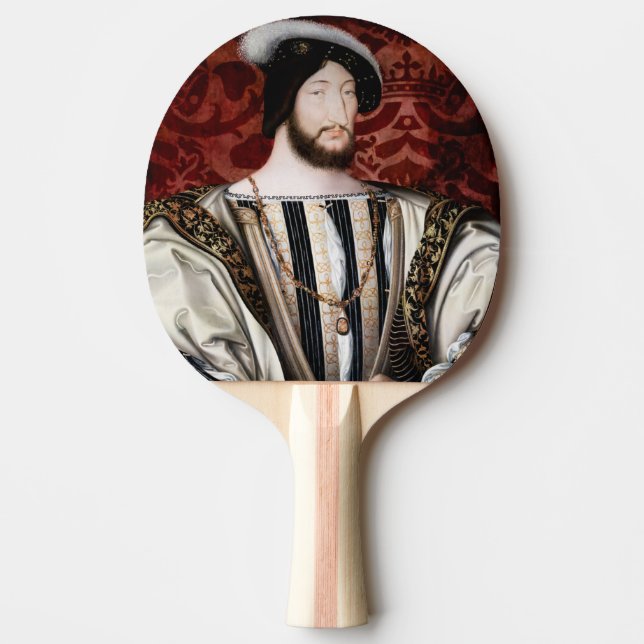 Raquete De Ping Pong Jean Clouet - Francois I, Rei da França (Frente)