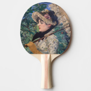 Raquete De Ping Pong Jeanne (Primavera) Por Édouard Manet