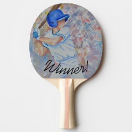 Raquete De Ping Pong Jogador Baseball Vencedor