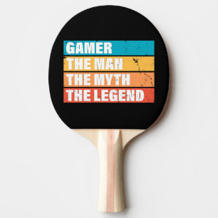 Raquete De Ping Pong Jogador. O Homem. O Mito. A Lenda.